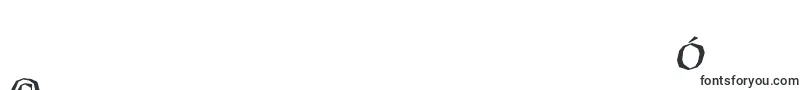 フォントPreissigtextBolditalic – バシキール文字