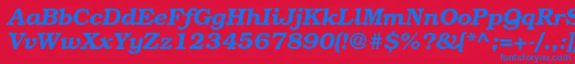 Подробнее о шрифте BookmanstdDemiitalic Шрифт BookmanstdDemiitalic – синие шрифты на красном фоне