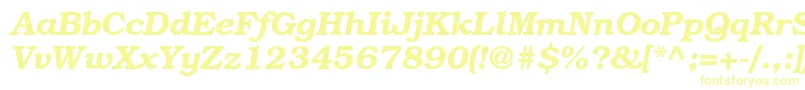 BookmanstdDemiitalic Font – Yellow Fonts