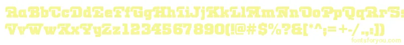 OtisRegular Font – Yellow Fonts