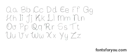 Bibsfirsthandwrite Font