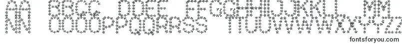 Шрифт FloweredSt – польские шрифты