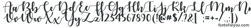AutumnInNovember-Schriftart – Schriften für Adobe Acrobat