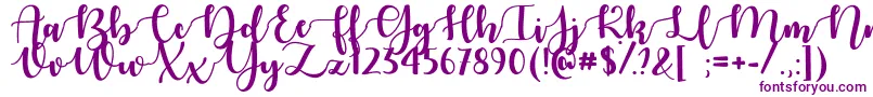 AutumnInNovember Font – Purple Fonts