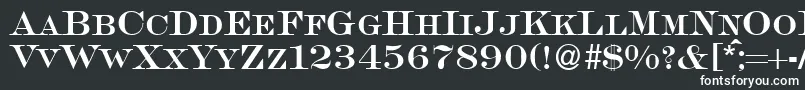 SalingersmcRegularDb Font – White Fonts