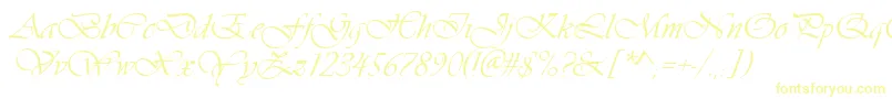 Ft38-Schriftart – Gelbe Schriften