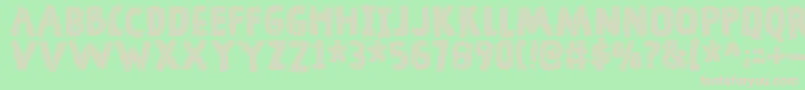 DingelingDemo Font – Pink Fonts on Green Background