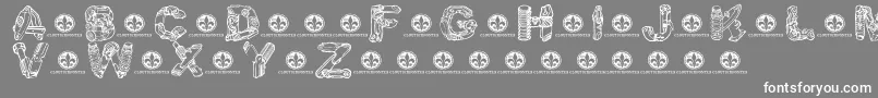 More about MotorpiecesdemoRegular Font MotorpiecesdemoRegular Font – White Fonts on Gray Background