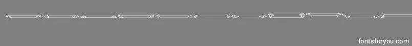 VintagePanels013-Schriftart – Weiße Schriften auf grauem Hintergrund