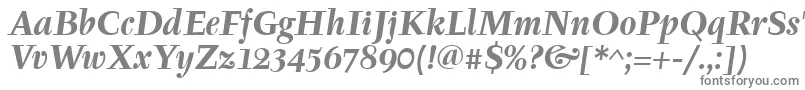 TyfaitcTtРџРѕР»СѓР¶РёСЂРЅС‹Р№РљСѓСЂСЃРёРІ-Schriftart – Graue Schriften