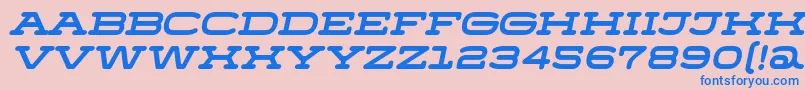 fuente MenschoItalic – Fuentes Azules Sobre Fondo Rosa