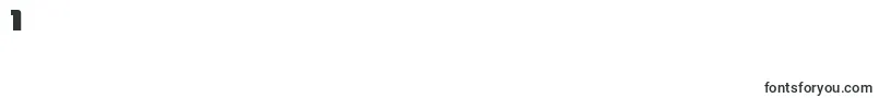 Dynomite Font – Fonts for Digit 1