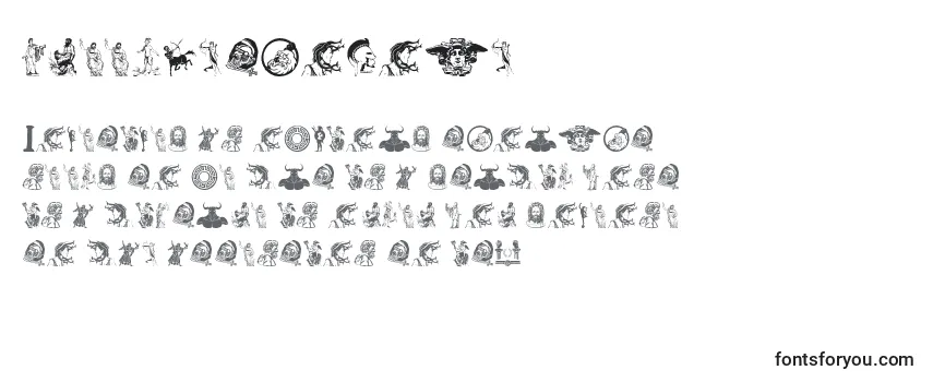 Шрифт GreekMythology