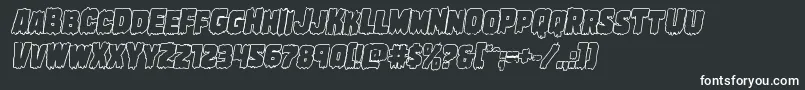 Marshthingoutital Font – White Fonts