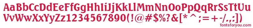 SeagullBoldBt Font – Red Fonts