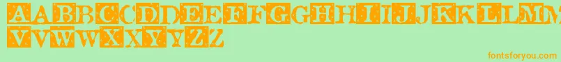 En savoir plus sur la police RoseBudSweet Police RoseBudSweet – polices orange sur fond vert