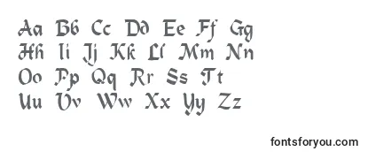 Review of the AlpineRegular Font