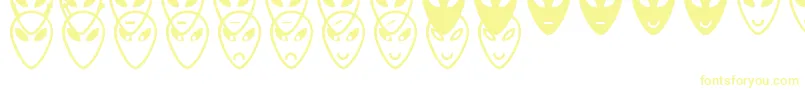 AlienFacesSt Font – Yellow Fonts