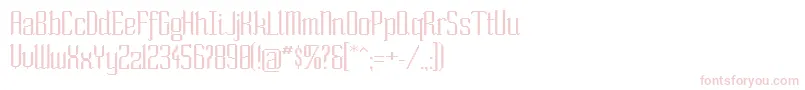 Soext Font – Pink Fonts on White Background