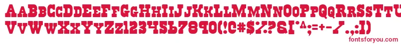 Regulators Font – Red Fonts