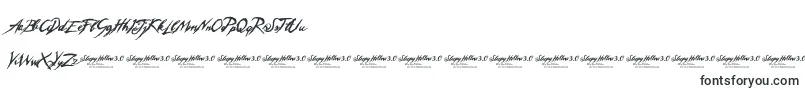SleepyHollow3-Schriftart – Schriften für Statusmeldungen