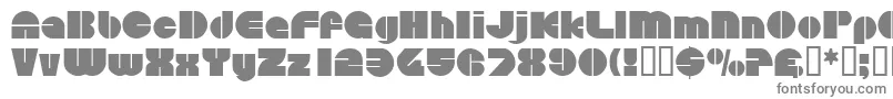 フォントCircularsaw – 白い背景に灰色の文字