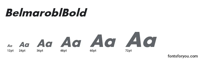 BelmaroblBold Font Sizes