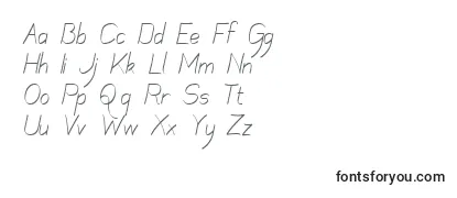 MechanihanRibbonItalic Font