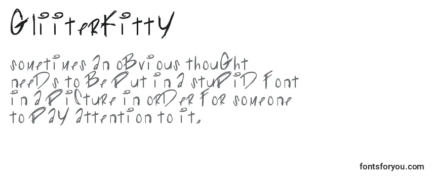 Gliiterkitty Font
