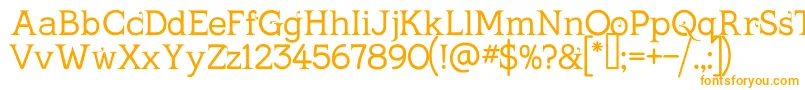 KingthingsSerifiqueLight Font – Orange Fonts