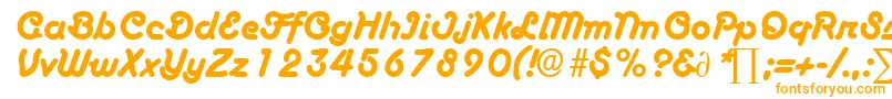 BoascriptDb Font – Orange Fonts