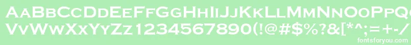 Copperplatetbolフォントについての詳細 フォントCopperplatetbol – 緑の背景に白い文字