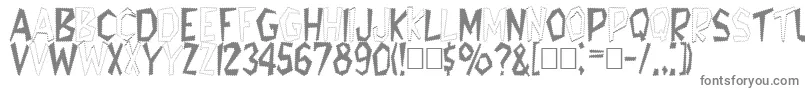 Tappys Font – Gray Fonts