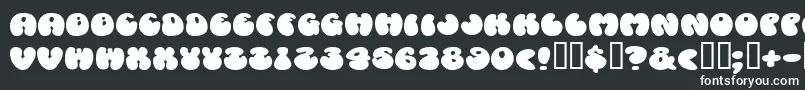 Шрифт Cosmoscandy – белые шрифты