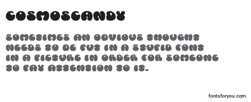 Review of the Cosmoscandy Font