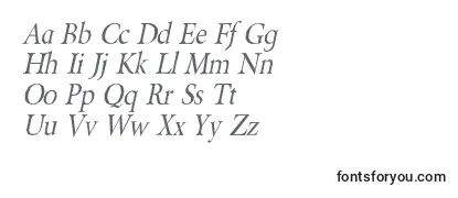 Обзор шрифта BeryliumItalic