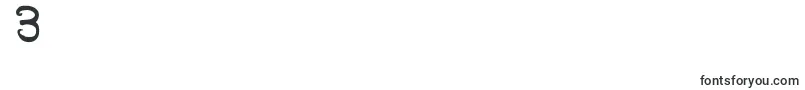 LatepubertyRegular2 Font – Fonts for Digit 3