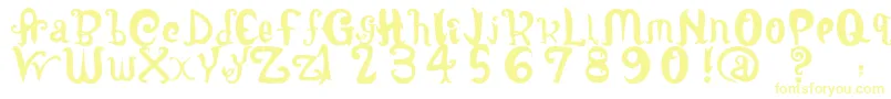 LatepubertyRegular2 Font – Yellow Fonts