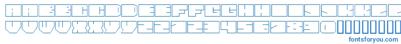 PaulBoxesCyrNormal Font – Blue Fonts