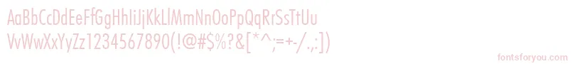 Futurateeligcon Font – Pink Fonts on White Background