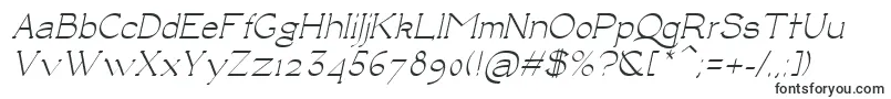 LuisaItalic-fontti – Fontit Adobe Readerille
