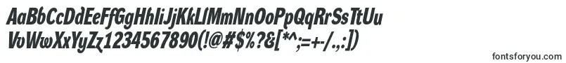 DynagroteskdcBolditalic-Schriftart – Schriftarten, die mit D beginnen