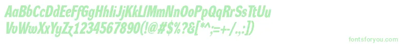 DynagroteskdcBolditalic Font – Green Fonts