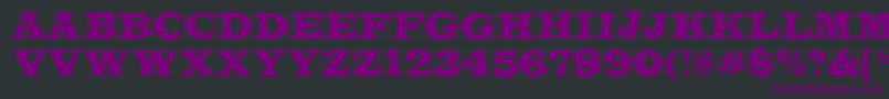 LatinotitulbrRegular Font – Purple Fonts on Black Background