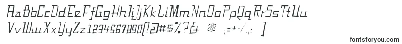 FabiangauntItalic-fontti – Alkavat F:lla olevat fontit