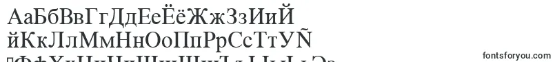 Cgtr45x-fontti – venäjän fontit