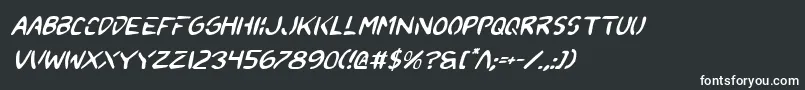 2toonv2i Font – White Fonts