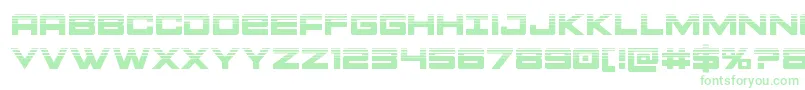 Montrochalf Font – Green Fonts on White Background