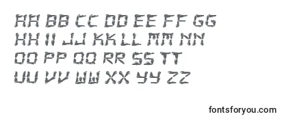 FluidLcd Font