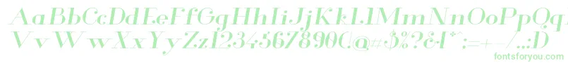 GlamorExtendeditalic Font – Green Fonts